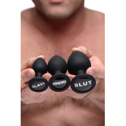 Master Series Kit de 3 plugs Dirty Words